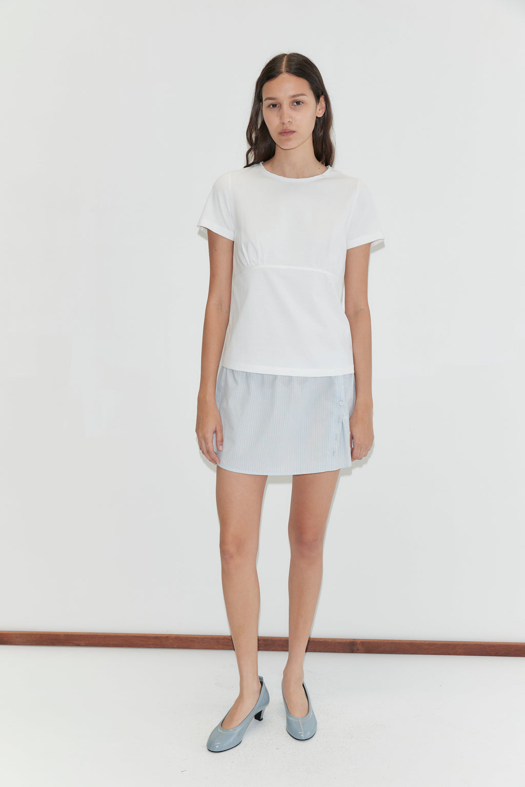 Tape Tee - White