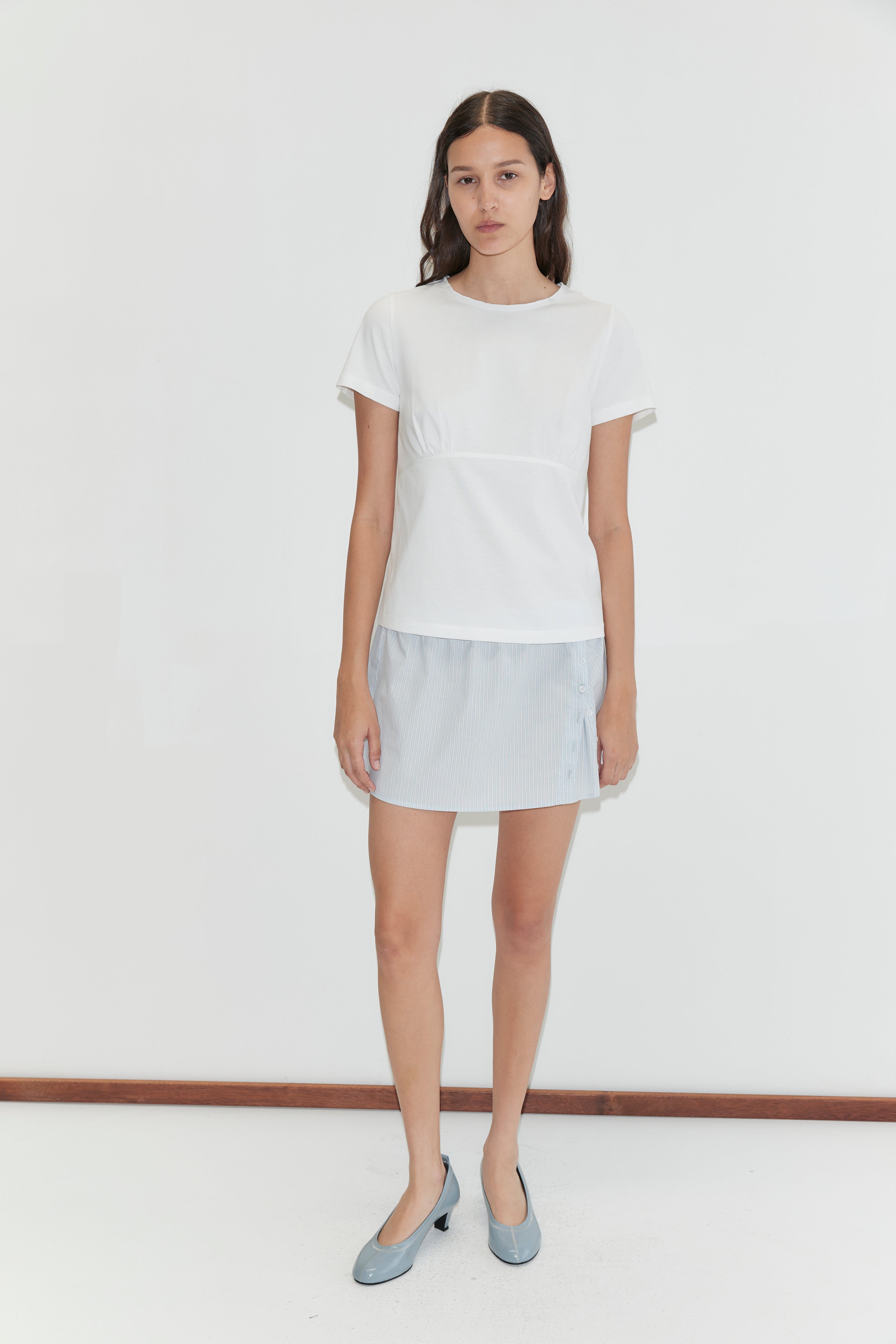 Tape Tee - White