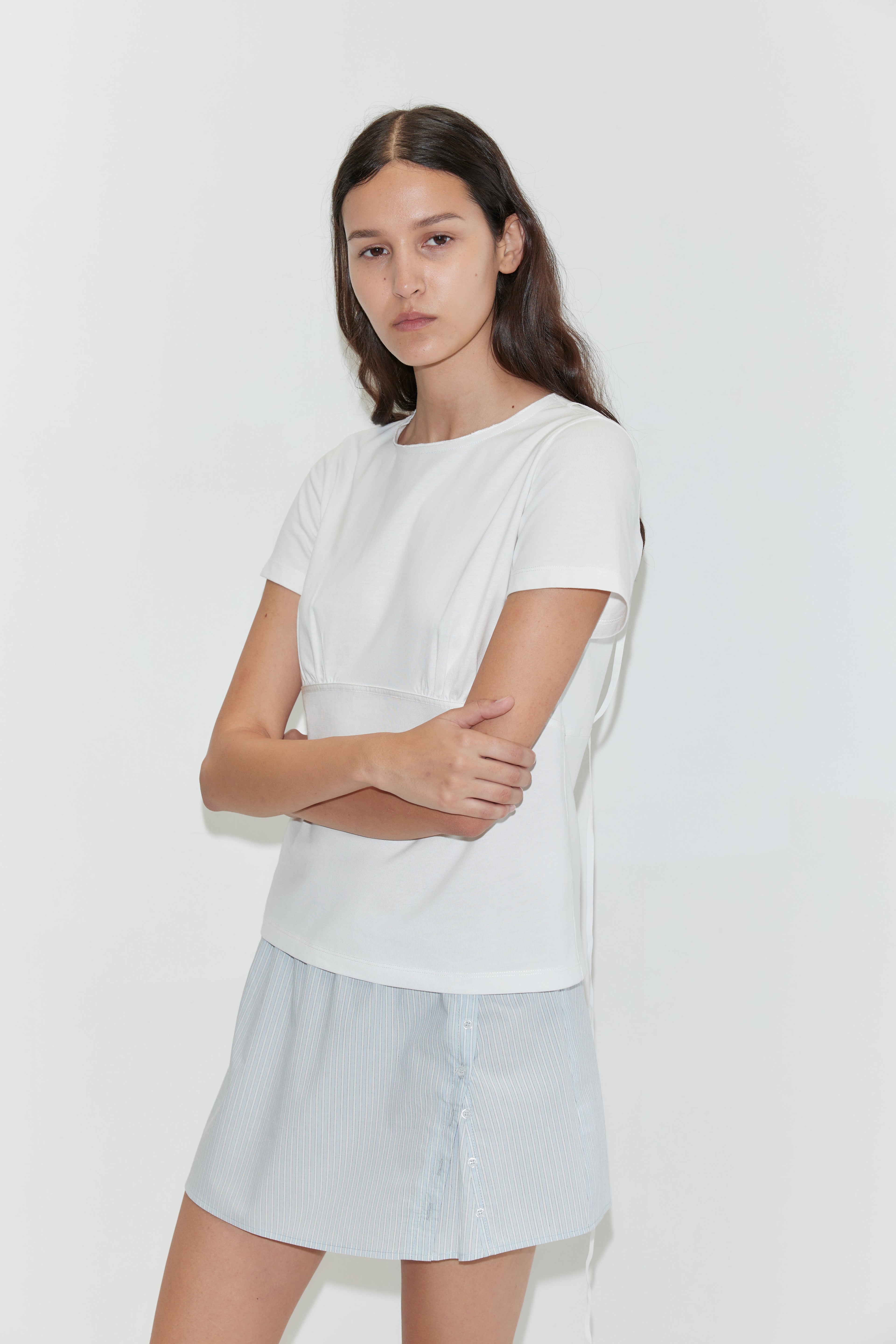 Tape Tee - White