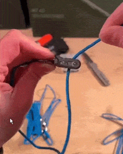 Cord and Rope Tighteningand Cinching Tool