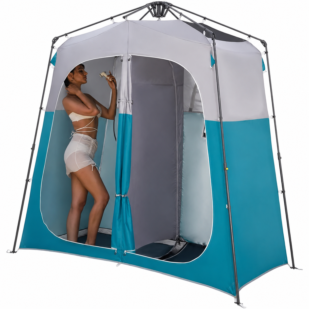 Portable Privacy Shower Tent System