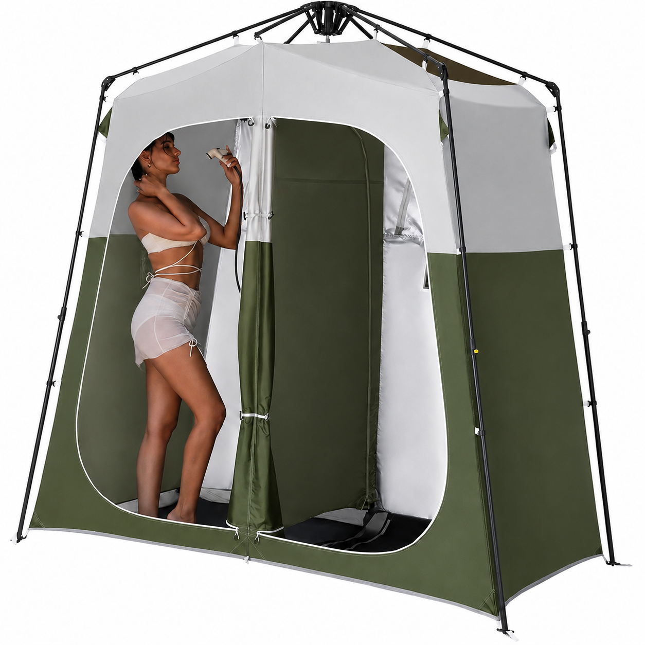 Portable Privacy Shower Tent System