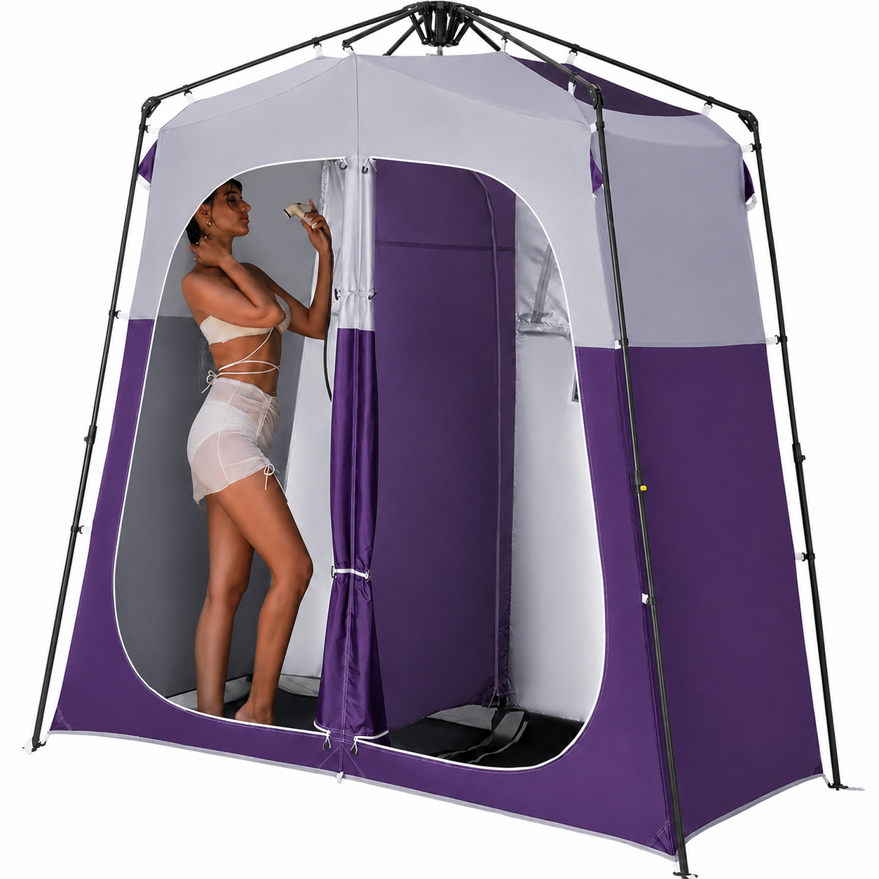 Portable Privacy Shower Tent System
