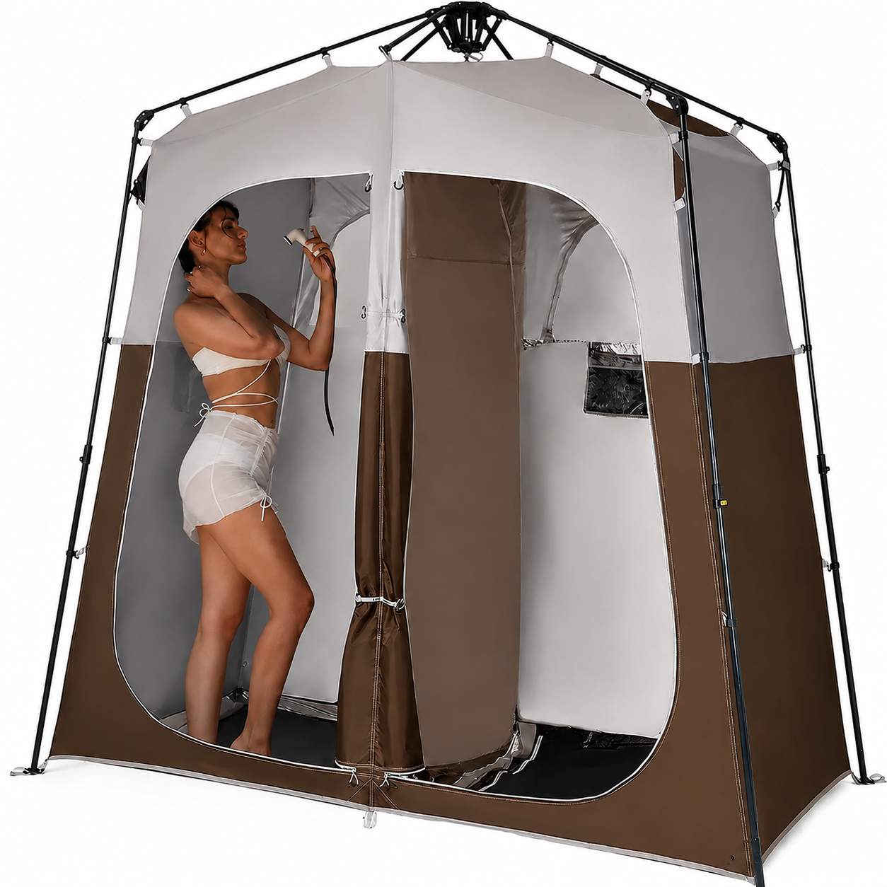 Portable Privacy Shower Tent System