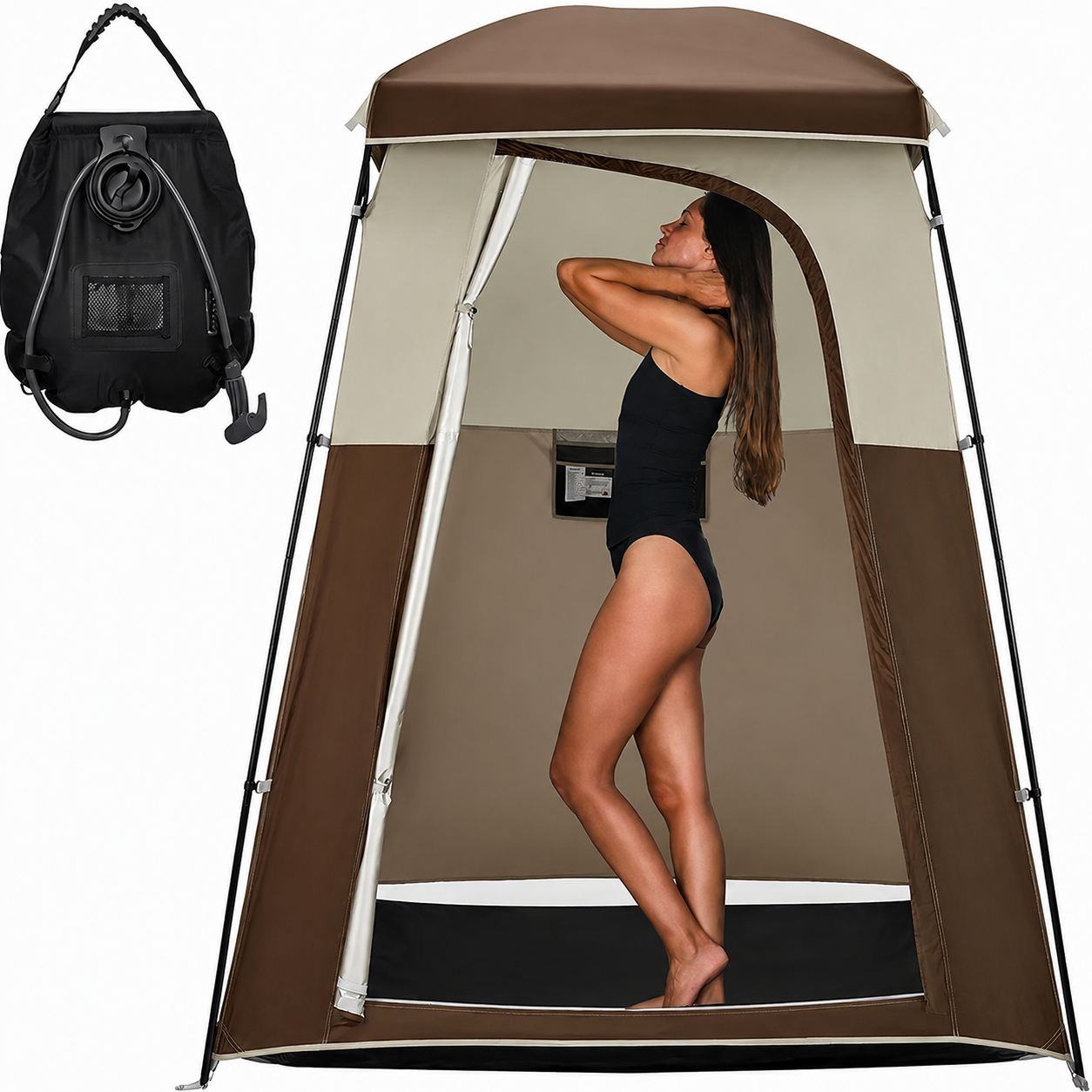 Portable Privacy Shower Tent System