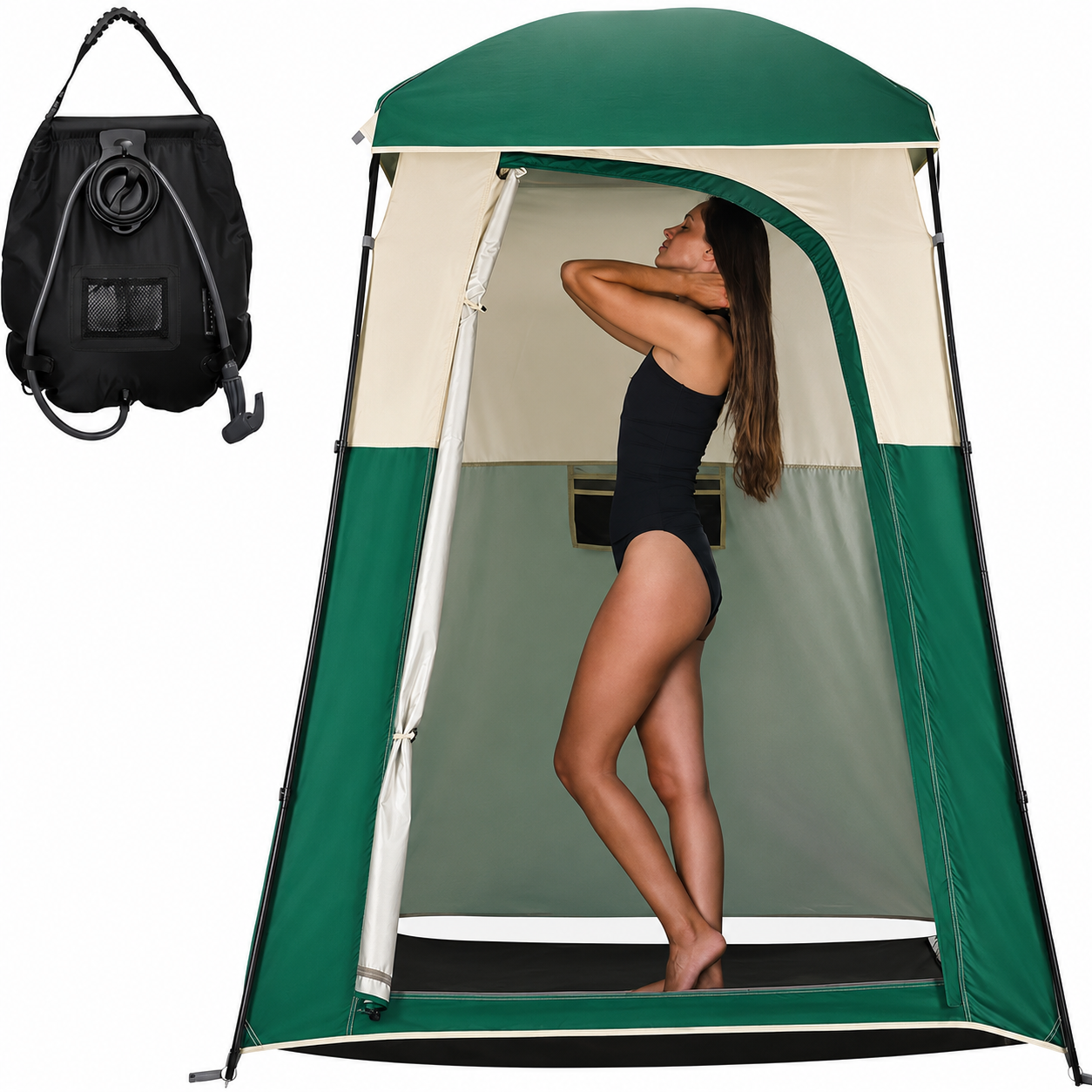 Portable Privacy Shower Tent System