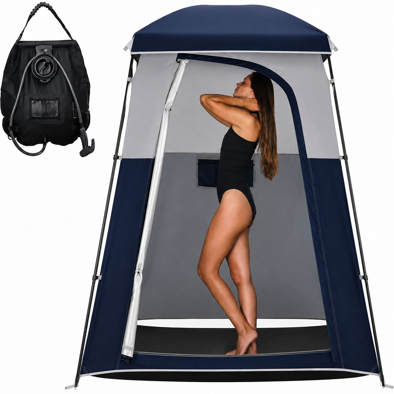 Portable Privacy Shower Tent System