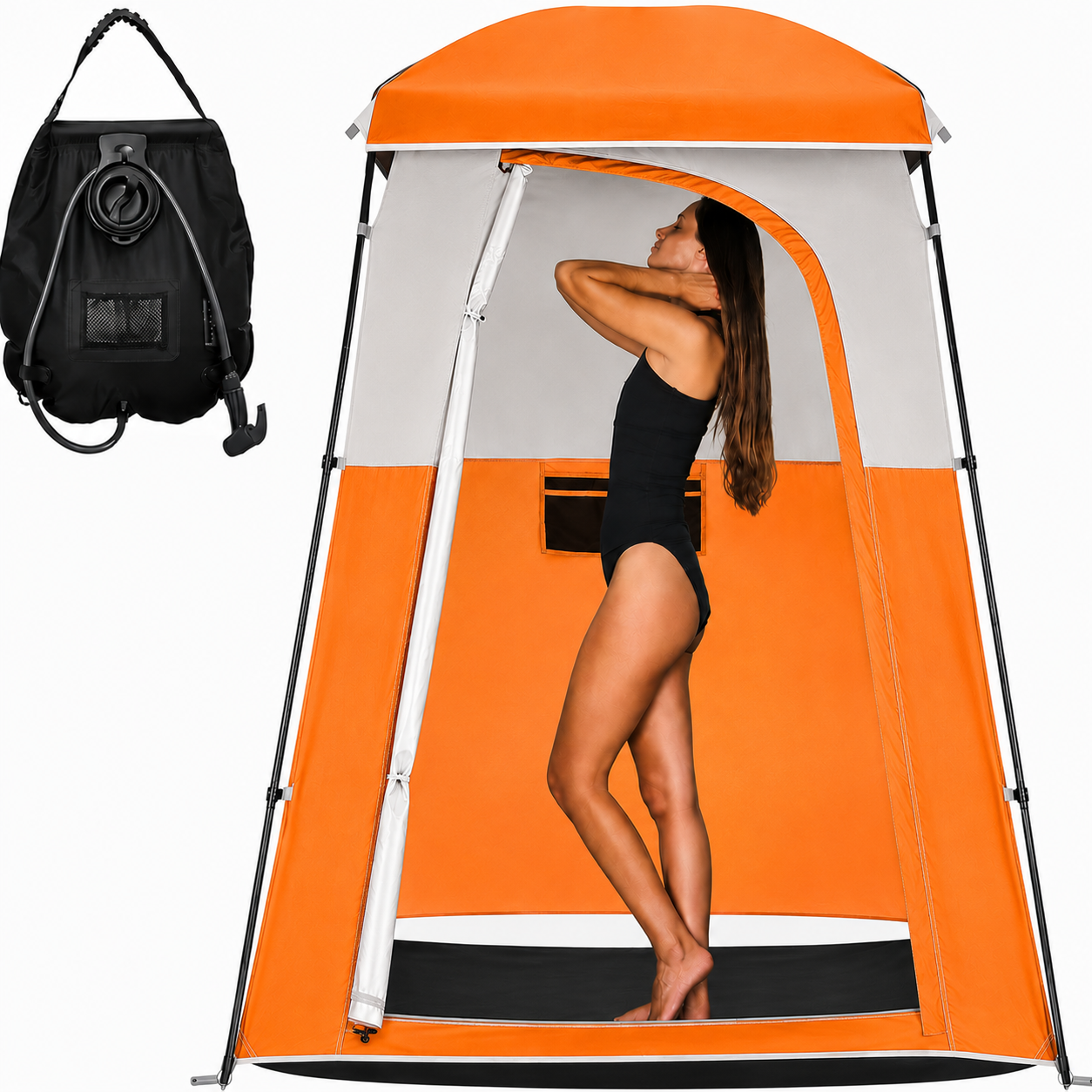Portable Privacy Shower Tent System